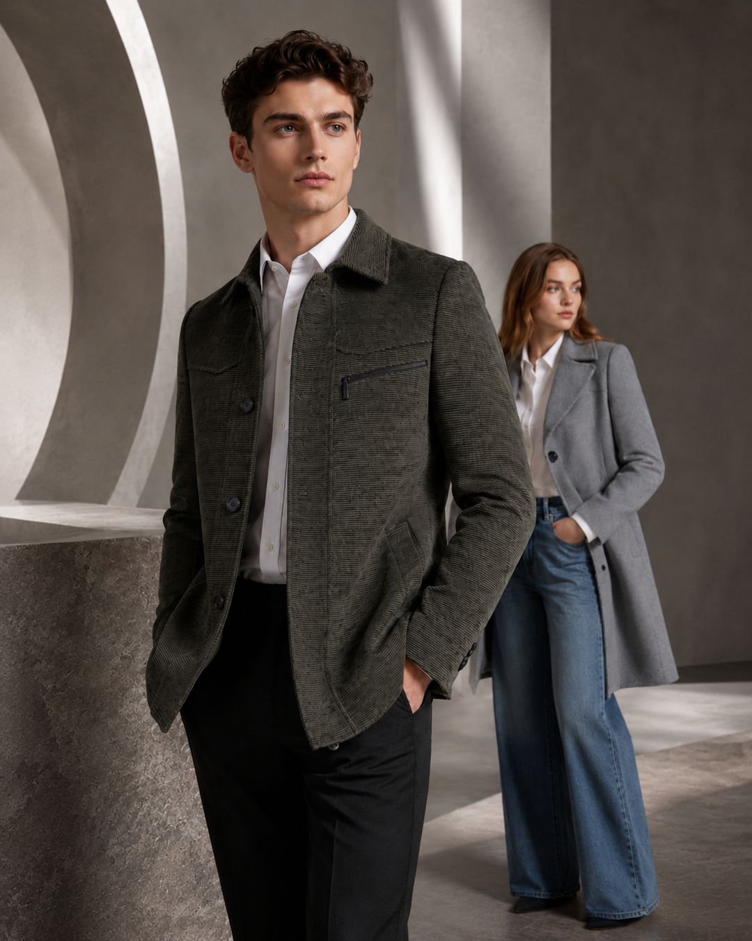 Complete outfit ideas built around premium coats.