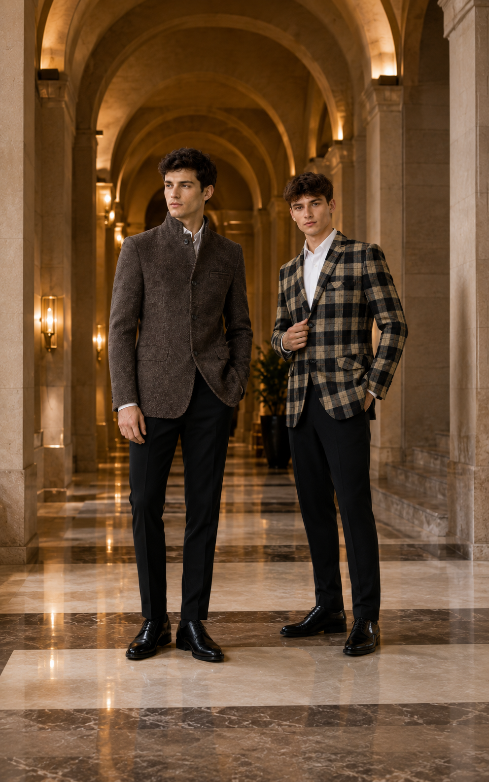BRAVON premium coat outfit main look