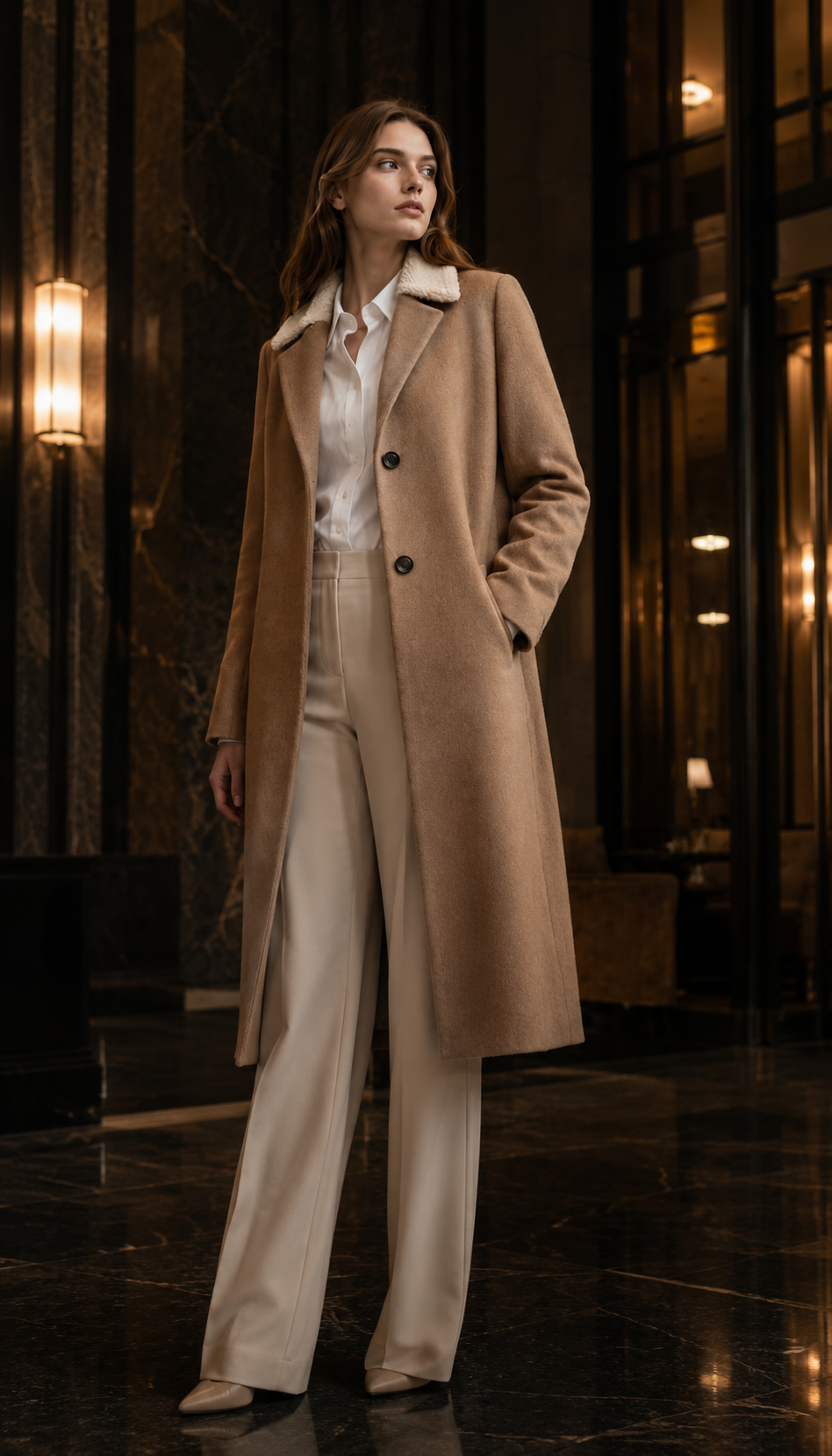 Built for the coat that leads the room.