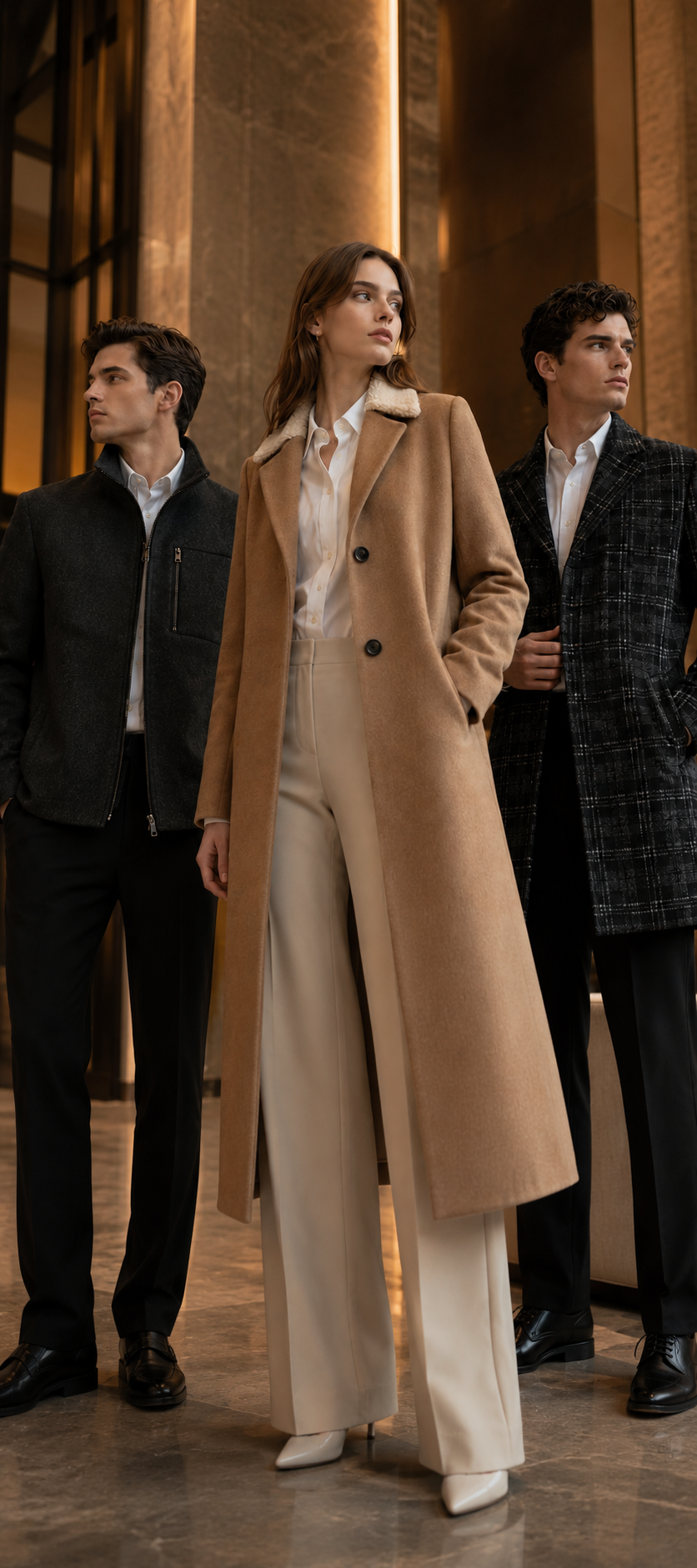 BRAVON coat craft detail